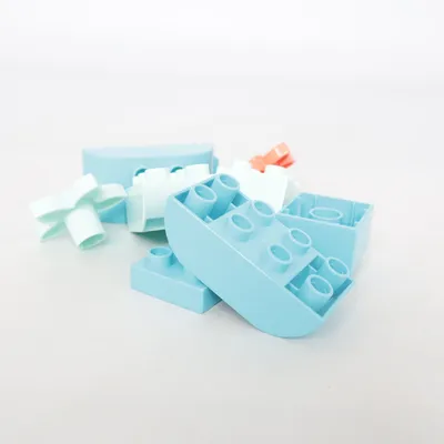 Blocs de construction (Bleu, Orange, Vert) de LEGO Duplo