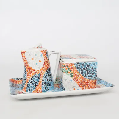 Tableware set (Multicolored)