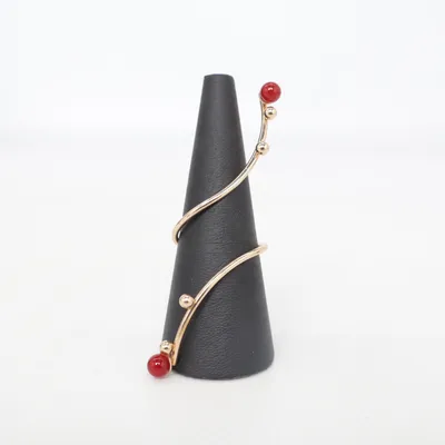 Ring (Gold, Red) Unknown metal
