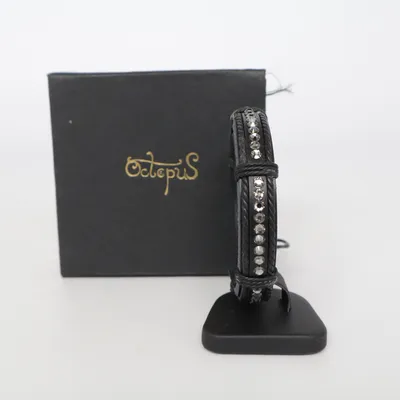 Armband (Zwart) van Octopus Onbekend materiaal