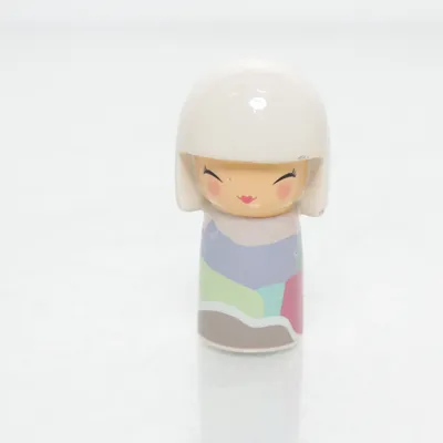 Kokeshi (Flerfärgad)