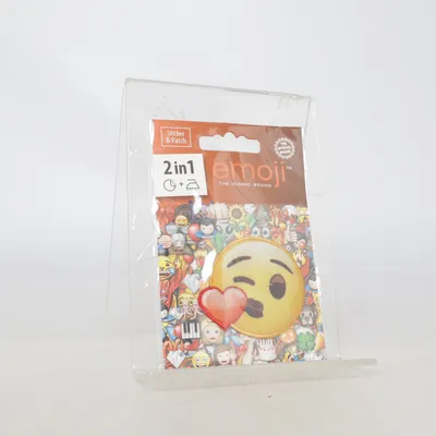 Patch (Yellow, Multicolored) from Emoji