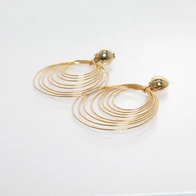 Clips øreringe (Guld) Ukendt metal