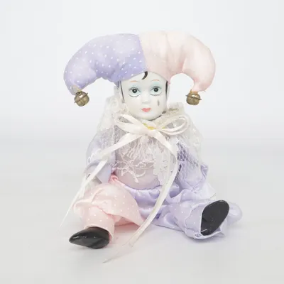 Porcelain doll (Purple, Pink, Multicolored)