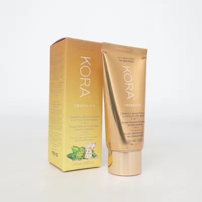 Ansigstmaske (Turmeric Brightening & Exfoliating Mask) fra Kora
