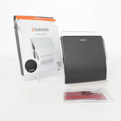 Toiletpapirsholder (Sort) fra Brabantia