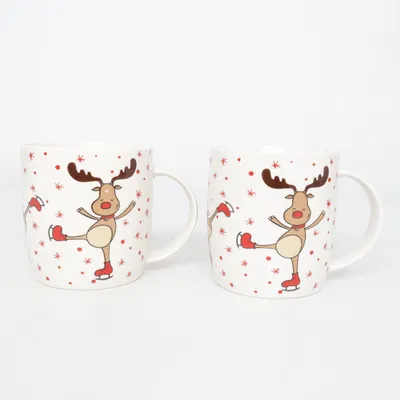 Mug (White, Multicolored) from Form Living