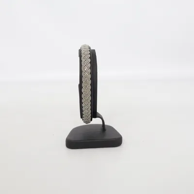 Bracelet (Black, Silver) Unknown metal