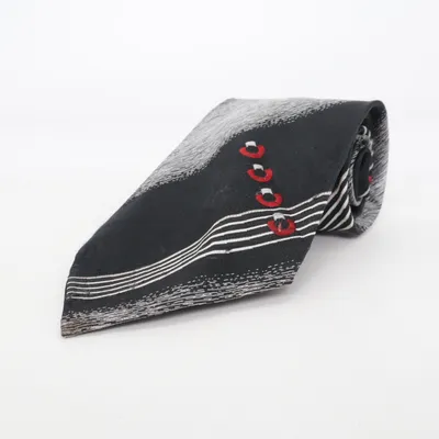 Tie (Black, Gray, Red) from Commodore Polyester