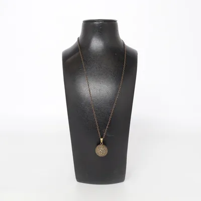 Necklace (Brown) from Guru Shop Unknown metal