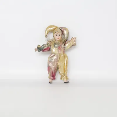 Poupée en porcelaine (Or, Multicolore)