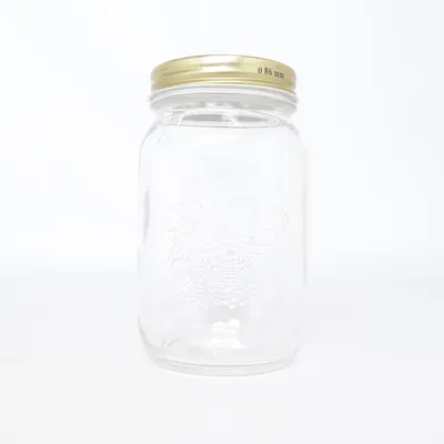 Bocal en verre (Transparent, Or) de Bormioli Rocco