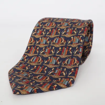 Slips (Blå, Flerfärgad) från Salvatore Ferragamo Silke