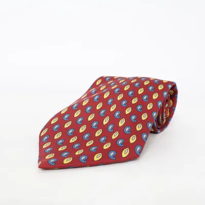 Stropdas (Rood, Meerkleurig) van Florence Style Zijde
