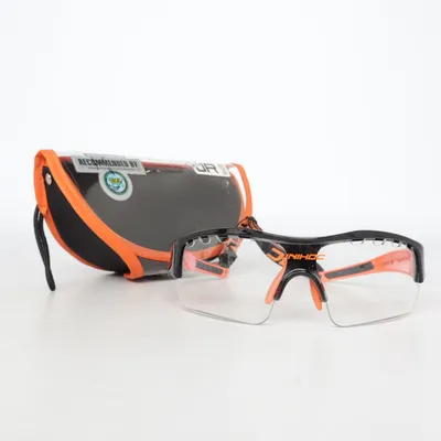 Lunettes de sport (Noir, Orange) de Unihoc Unihoc Floorball