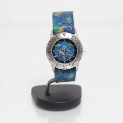 Armbandsur (Blå, Silverfärgad)