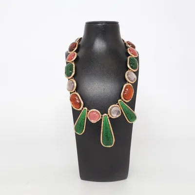 Collier (Or, Multicolore) de Zara Métal inconnu