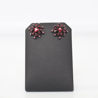 Örhängen (Kristall) från Konplott Okänd metall