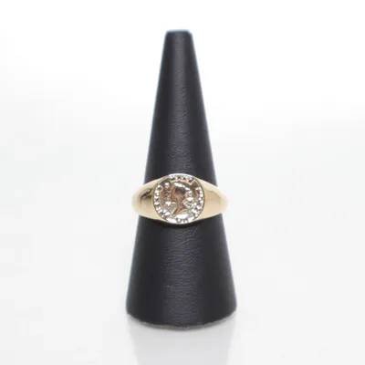 Ring (Guldfärgad) Guldpläterad