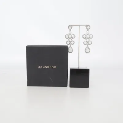 Boucles d'oreilles (Argent) de Lily and Rose Métal inconnu