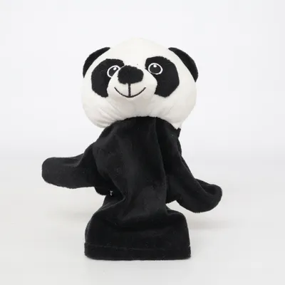 Hand puppet (Black, White) from Grafix Polyester