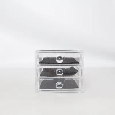 Rangement de maquillage (Transparent, Noir) de Lidl