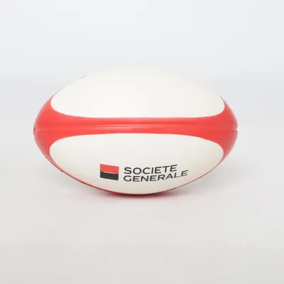 Rugbyboll (Vit, Röd) från Societe Generale