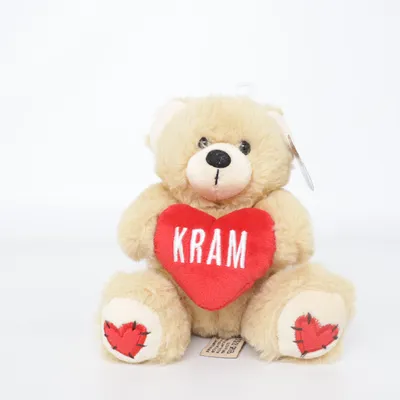 Peluche (Beige, Rouge) de Tinka Polyester