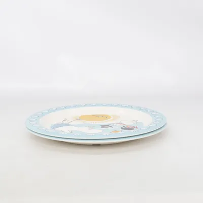 Plate (Blue, Multicolored) from Martinex