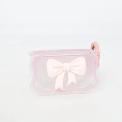 Étui pour casque (Rose, Transparent)
