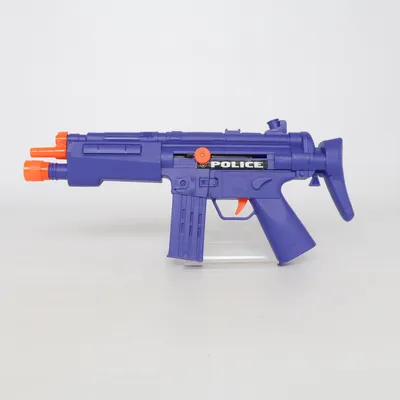 Spielzeugpistole (Blau, Orange) von Made