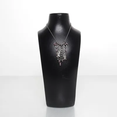 Halsband (Grå) från Pilgrim Okänd metall