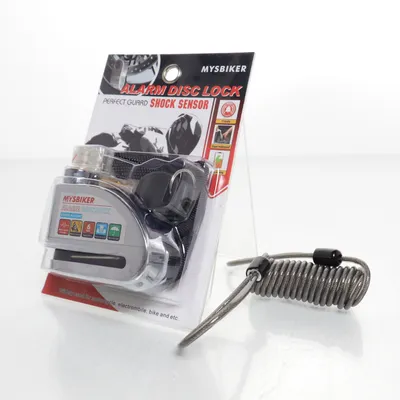 Cykellås (Silverfärgad)