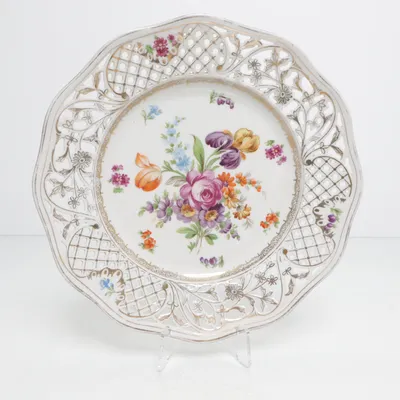 Serving platter (Multicolored) from Dresden