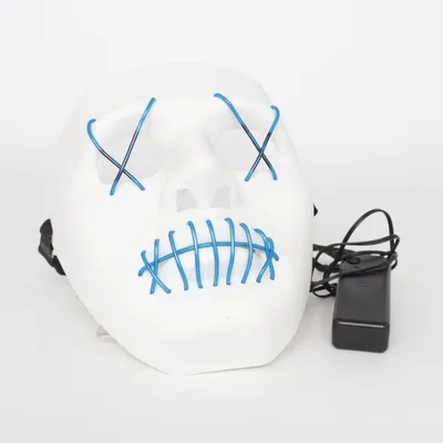 Masque de déguisement (Blanc, Bleu)