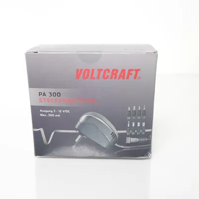 Nätaggregat (Svart) från Voltcraft