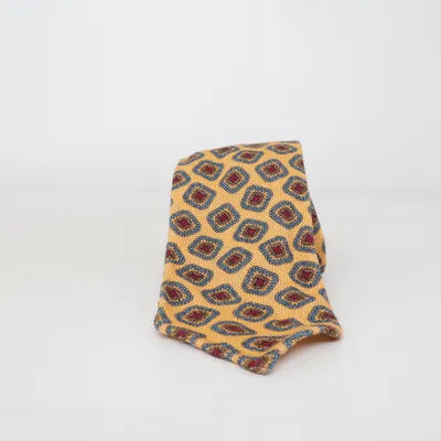 Tie (Yellow, Multicolored) from Granqvist Wool