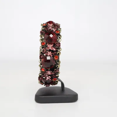 Armband (Rood, Goud) Onbekend materiaal
