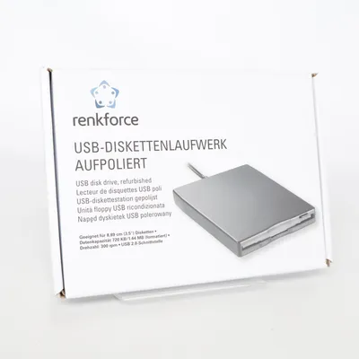 Ekstern CD/DVD afspiller (Sort) fra Renkforce