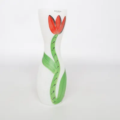 Vaas (Wit, Rood, Groen) van Kosta Boda