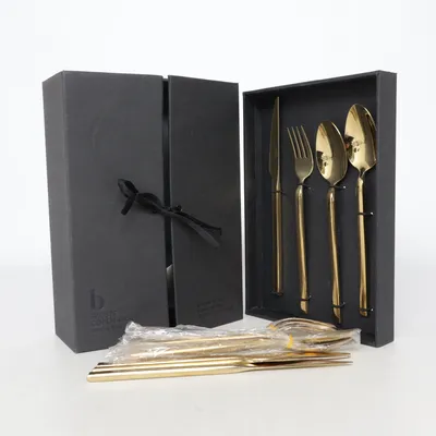 Cutlery (Titanium Rose Gold, Rustfrit) from Broste Copenhagen