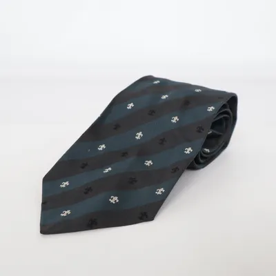 Cravate (Bleu, Noir) de Edsor Kronen Soie