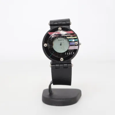 Wristwatch (Black, Multicolored) from Faber