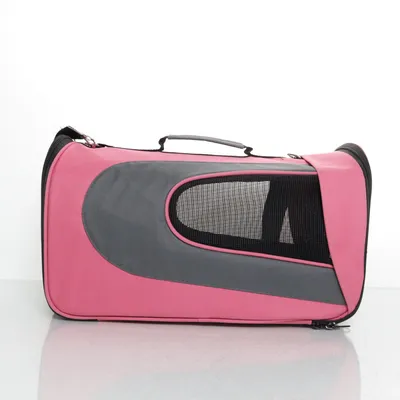 Hundetaske (Pink, Grå, Sort) Polyester