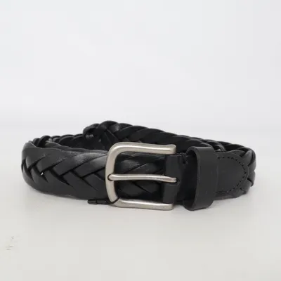 Belt (Leather Wide Mesh Belt) from Uniqlo Leather