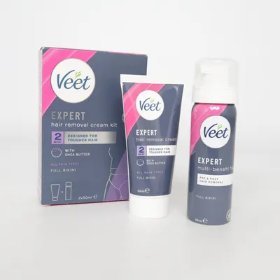 Ontharingscrème (Expert Hair Removal Cream Kit) van Veet