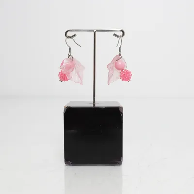 Örhängen (Rosa, Flerfärgad) Okänd metall