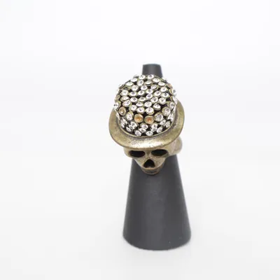 Ring (Guldfärgad) Okänd metall