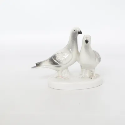 Figur (Hvid, Grå) fra Royal Copenhagen