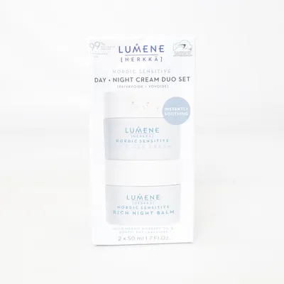 Skincare set (Nordic Sensitive & Day + Night Cream Full Size Duo Set) from Lumene